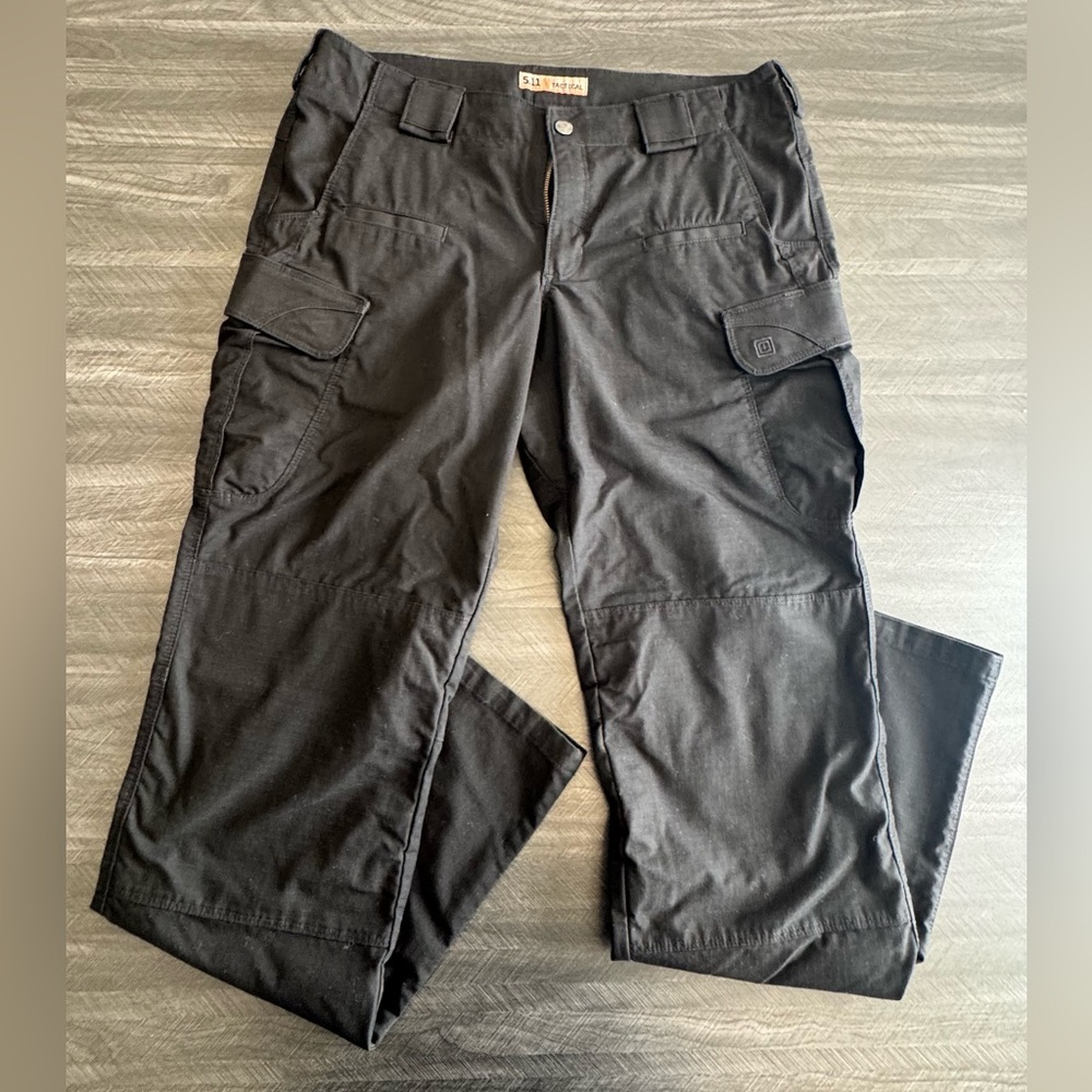 5.11 Tactical Women's Black Straight Leg Pants